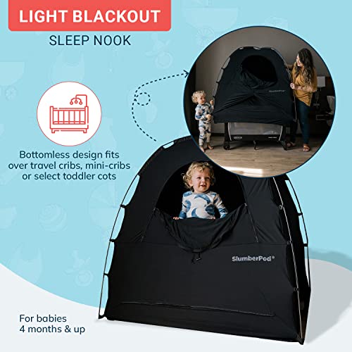 SlumberPod 2.0 Portable Privacy Pod Blackout Canopy Crib Cover