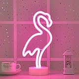 Byncceh Flamingo Neon Sign -LED Neon Lights Sign
