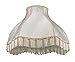 Aspen Creative 30043 Transitional Scallop Bell Shape Spider Construction Lamp Shade in Beige, 17