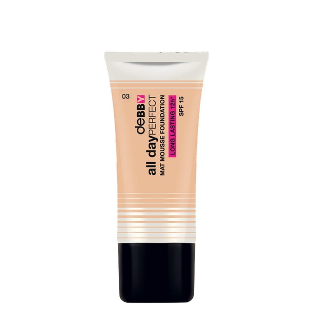 Debby All Day Perfect Foundation 03 Natural