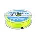 Maxcatch Fly Line Backing for Fly Fishing Braided 20/30lb 100yards (Yellow, 30lb)
