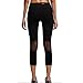 FWN Yoga Capris for Women Sports Fitness Running Active Leggings Workout Mesh Pants with Hidden Zipper Pocket (Medium)