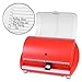 DiscGear Selector 50FX 50-Disc CD Case w/Title Sheet (Red)