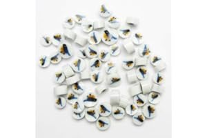 Nuthatch Murrine 34102 Millefiori COE 90 Glacial Art Glass