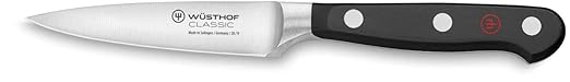 Wüsthof Classic Paring Knife, Black, 3.5 inches
