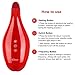 Utimi Male Masturbators Cup Rechargeable 10-Mode Masturbation Sex Toys with Powerful Vibration and Heating Function for Intense Stimulation