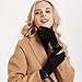 Womens Winter Warm TouchScreen Gloves Texting Driving Lined Thick Black Gloves