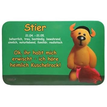 Tatzino Brettchen Sternzeichen Stier Brotbretter Küchenhelfer