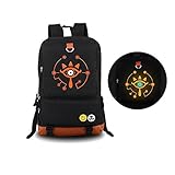 The Legend of Zelda: Breath of The Wild Sheikah Eye Luminous Backpack Schoolbag(1)