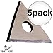 Bahco 449 1" Replacement Triangle Blade 5-Pack