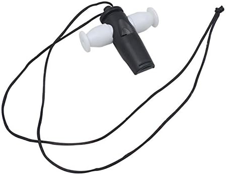 Samba Whistle, Durable Plastic Tri Tone Samba Whistle with Cord Percussion Instrument for Children Kids