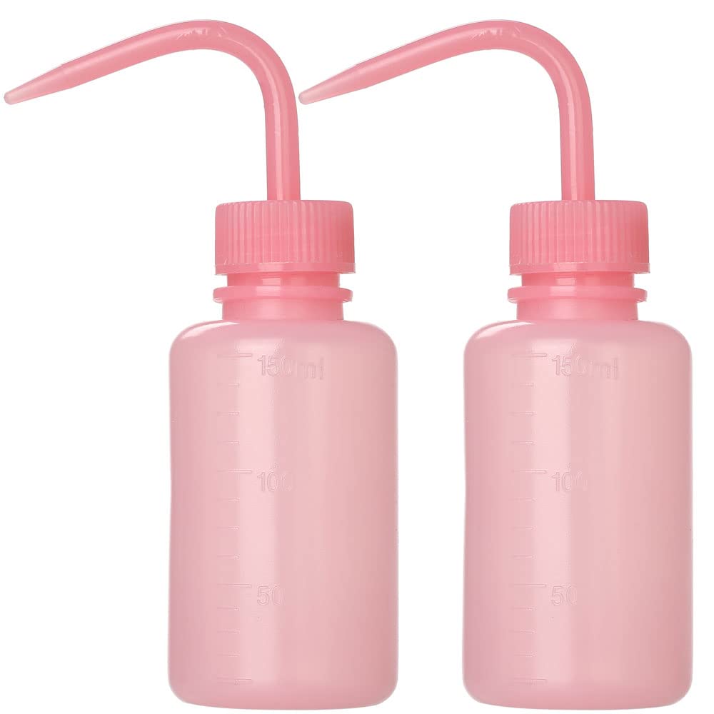 Photo 1 of ***ONLY ONE***
HOOMBOOM 2-Pack Tattoo Wash Bottle 150ml | 5oz Water Squirt Bottle for Succulent Watering & Medical Use - Pink