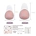 STbra Push Up Strapless Sticky Adhesive Invisible Backless Bras Plunge Reusable Magic Bra for Women Round Beige