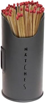 Valiant Fun 3-Piece Fireside Metal Storage Set Black view 8