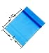 (300 Blue) Apple --2.5 Mil-- Mini Ziplock Baggies , #1515 Recloseable Bags 1.5