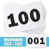 Race Numbers Running Bibs for 5k Marathon Sports