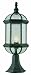 Trans Globe Lighting Trans Globe Imports 4182 BK Transitional One Light Postmount Lantern from Wentworth Collection in Black Finish, 7.50 inches, 21-Inch