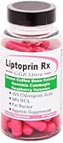 Liptoprin-Rx GGR Ultra - Green Coffee Bean Extract Garcinia Cambogia Raspberry Ketone - Premium Weight Loss Supplement Appetite Suppressant Fat Burner Metabolism Booster - Super Powerful Diet Pills - 60 Capsules