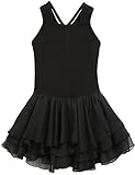 Arshiner Kids Girls' Tank Camisole Leotard Dance Ballet Tutu Dress