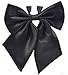 SYAYA Pre Adjustable Women Bow Tie, Girls Necktie Bowtie For Japanese Uniform/Fairy Godmother, Christmas/Cosplay/Party B1(black)