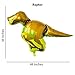 Set of 4 dinosaur balloons - Triceratops t-rex raptor allosaurus - Inflatable party supplies and decorations for kids