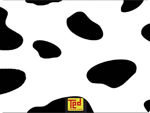 Outlook Design Ted Large Chopping Board Model 8, Tempered Glass, Cow, 39.50 X 29.50 X 0.4 cm
