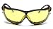 Pyramex Safety V2G Safety Glasses, Black Frame/Amber Anti-Fog Lens, One Size, (GB1830ST)