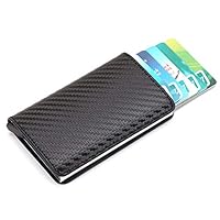 Martinimble Credit Card Holder Multifunctional Antimagnetic Anti-Theft Business Card Case