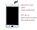 White with Repair Tools for iPhone 8/SE(2020) 4.7 Inch LCD Digitizer Display Touch Screen Screen Replacement Full Complete Frame Assembly Set (Model: A1863, A1905, A1906, A2275)
