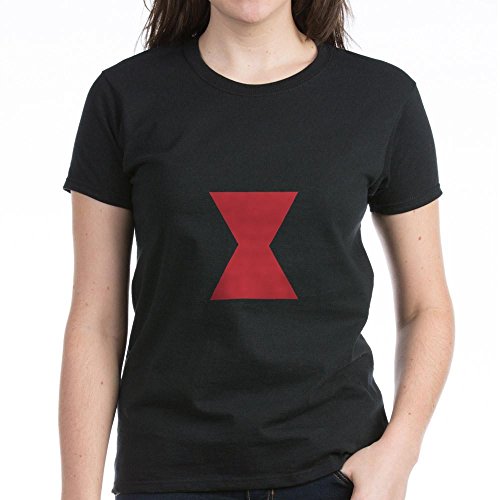 CafePress - Black Widow Costume Women's Dark T-Shirt - Womens Cotton T-Shirt