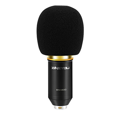 ZINGYOU Condenser Microphone Bundle, BM-800 Mic Kit with