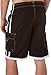 Sakkas Mens Contrast Stripes Skate Surf Board Short / Swim Trunks