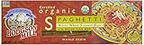 Hodgson Mill Organic Whole Wheat Spaghetti with Milled Flax Seed, 12-Ounce Boxes (Pack of 12)