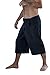 Siam Secrets 100% Cotton Pinstripe 3/4 Capri Thai Fisherman Pants Plus