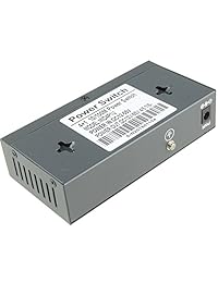 DSLRKIT   48 V 96 W 5 puertos 4 Inyector PoE Power Over Ethernet Switch 4,5 + 7,8