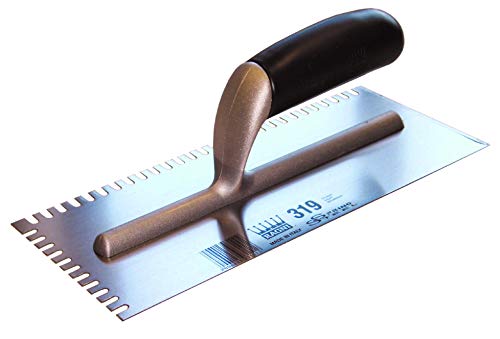 Ragni R319-4ST Serrated Small Trowel - 4MM,Silver