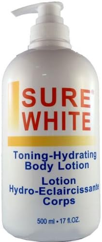 Sure White Lightening Body Lotion for Dark Spots, Age Spots, Stretch Marks and Scars 500ml