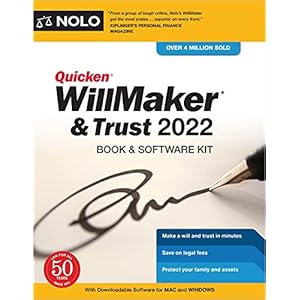 Quicken Willmaker & Trust 2022: Book & Software Kit (Nolo)