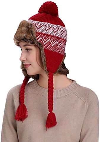 womens winter hat with flaps