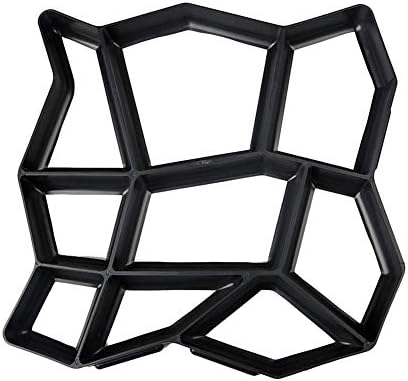 Vaugan Floor Path Maker Mould, Concrete Mold Reusable DIY Paving Durable for Garden Lawn
