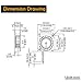 GDSTIME 5V 30mm DC Brushless Cooling Fan Dual Ball Bearing 1.18