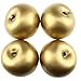 Gresorth 4pcs Artificial Gold Apple Fake Fruit Decoration Home Party Kitchen Christmas Display Photo Props
