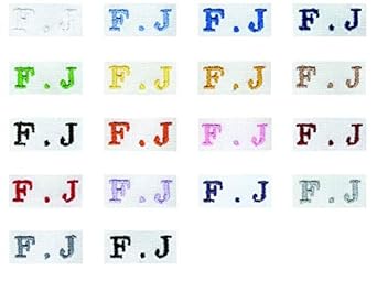 【クリックで詳細表示】セミオーダーワイシャツ 【オプション】 イニシャル刺繍 軽井沢シャツ [A00OPS001]