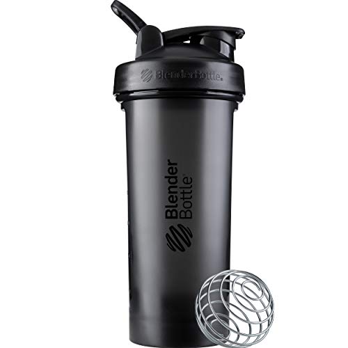 BlenderBottle Classic V2 Shaker Bottle, 28-Ounce, Black