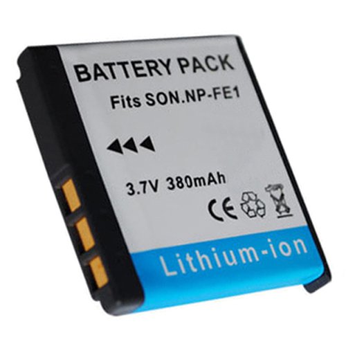 Digital Replacement Camera and Camcorder Battery for Sony NP-FE1, Cyber-Shot DSCT7