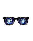 Emazing Lights Spiral Clear Lens Diffraction Rave Glasses
