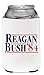 Funny Guy Mugs Reagan Bush '84 Collapsible Neoprene Can Coolie - Drink Cooler