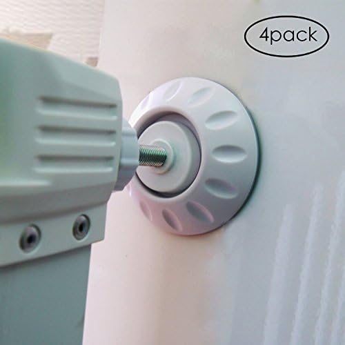 Blinbling Wall Guard Pads (4 Pack) for Baby Gate Pressure Mount, Wall Protection Guard Saver Protects Wall Surface, Doorway, Wooden Stairs