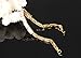 Girl Era Gold Plated 6 Set of Square Clear Crystal Bling Tennis Bracelet Charm Gold Bracelets