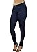 LnLClothing Junior's Low Rise Skinny Solid Color Pants